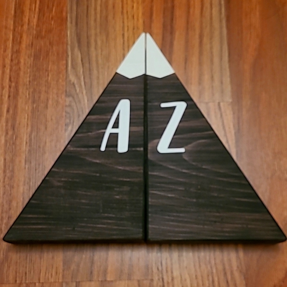 🎉Wooden Bookends